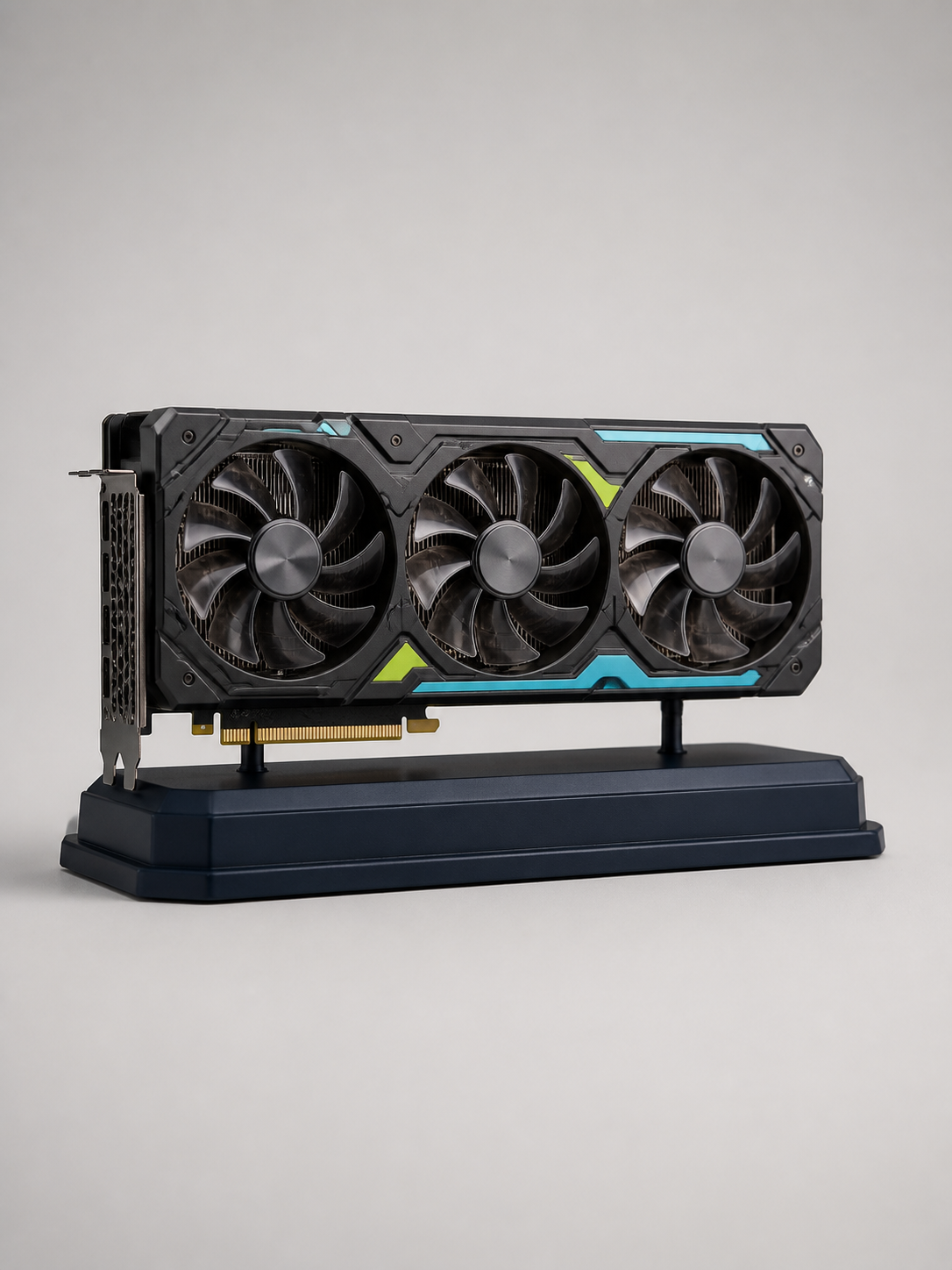 PCM Triple Fan GPU 迷你顯示卡模型
